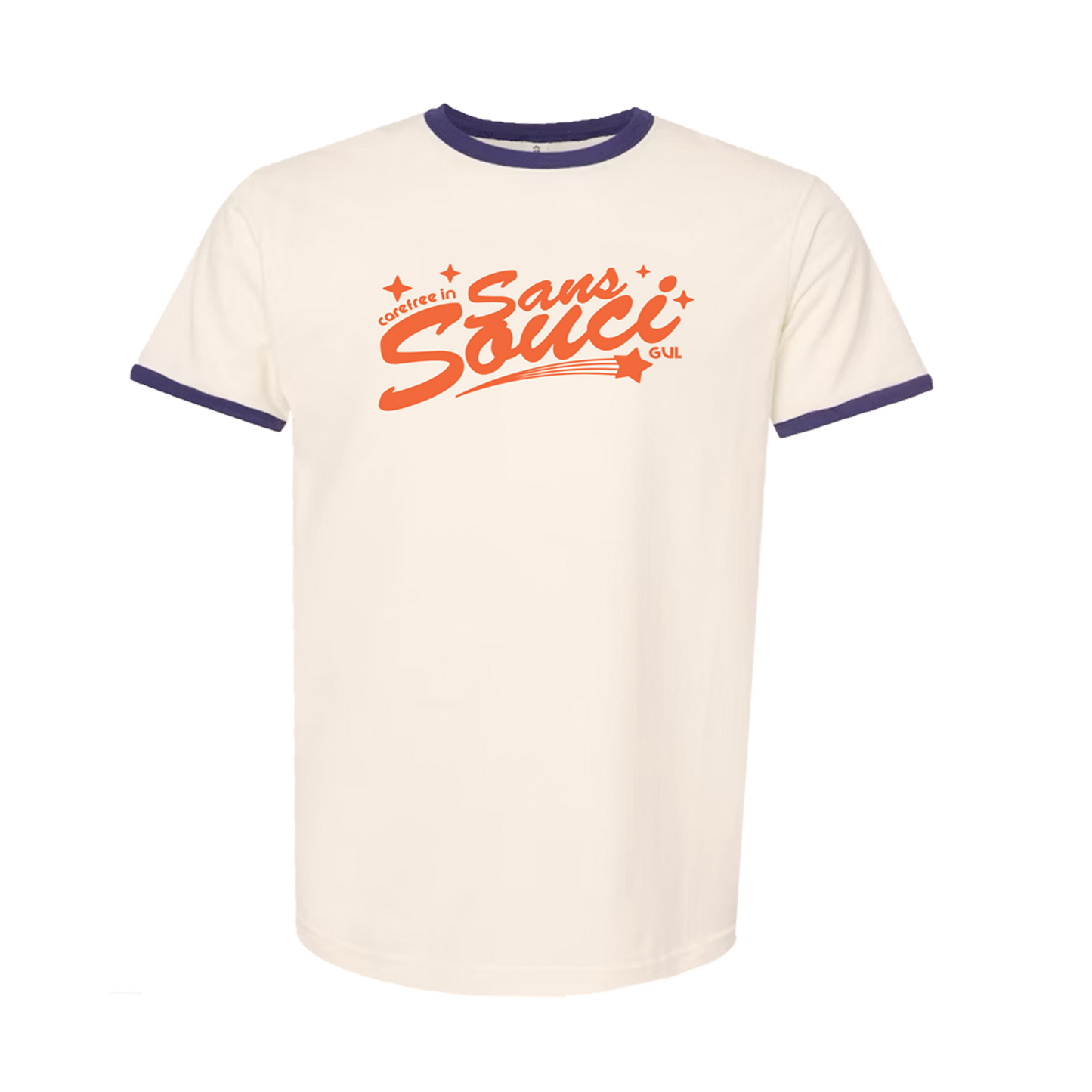 Carefree in Sans Souci - Ringer Tee