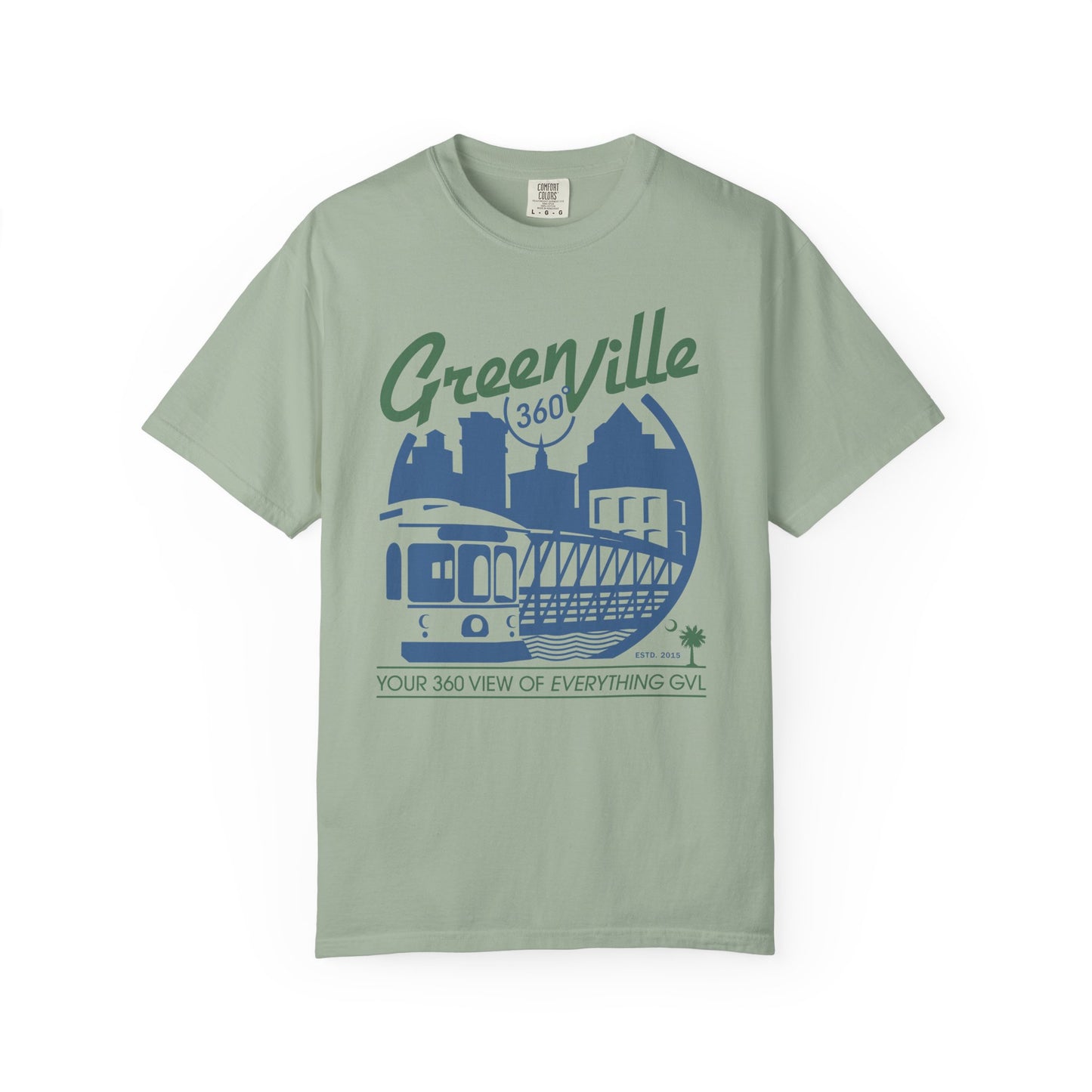 Greenville360-Downtown Tee-Comfort Fit-Bay