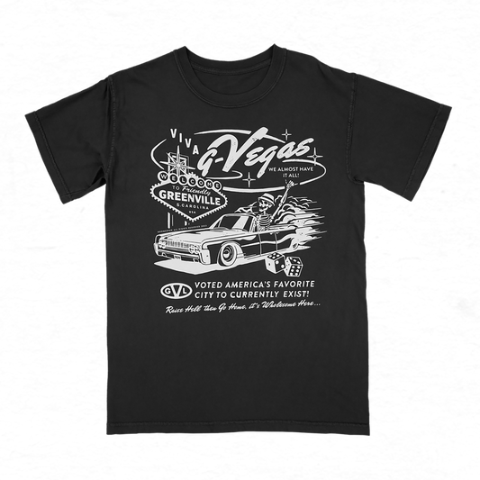 Homespun - Viva G-Vegas - Black Tee