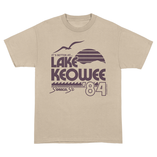 Lake Keowee - Summer Camp Tee - khaki