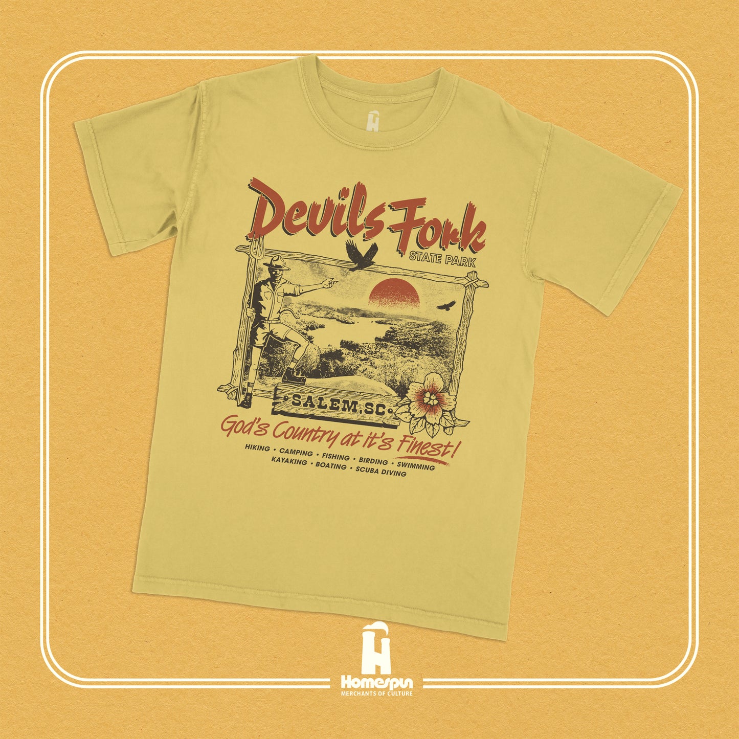 Devi's Fork State Park Tee